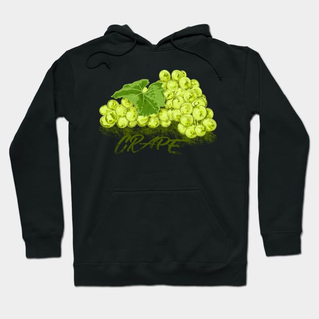 Green Grape Hoodie by nelateni